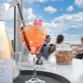 The terrace with the most spectacular views of the city